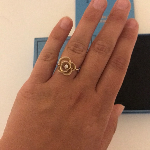 Golden ring 14k - Picture 7 of 8